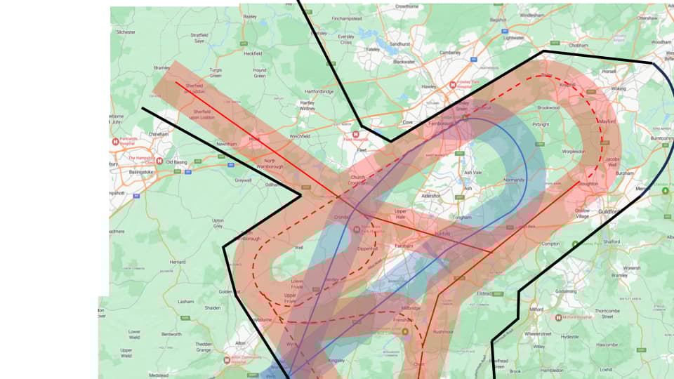 Farnborough Noise Did you know an aircraft holding stack is proposed